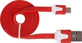 Urban Factory USB - USB Micro B 1m M/M USB-kabel USB A Micro-USB B Rood