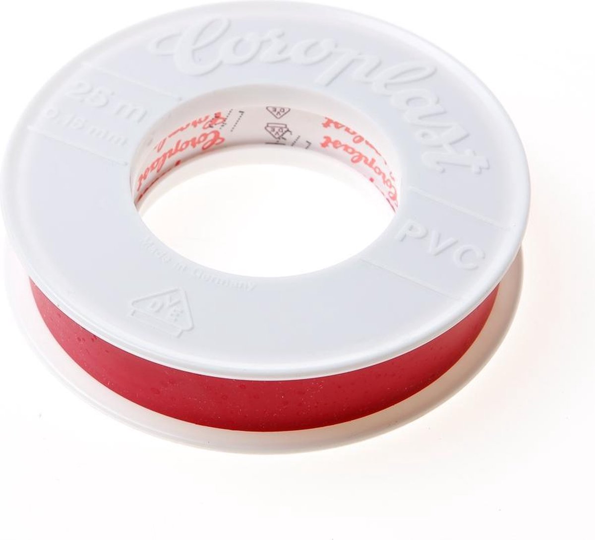 Hemmink Coroplast 302 tape rood 38mm x 25 meter