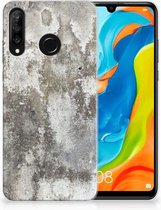 Huawei P30 Lite TPU Hoesje Design Beton