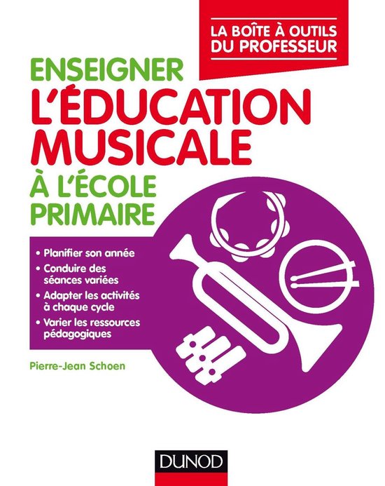 Enseigner l'éducation musicale à l'école primaire - cover