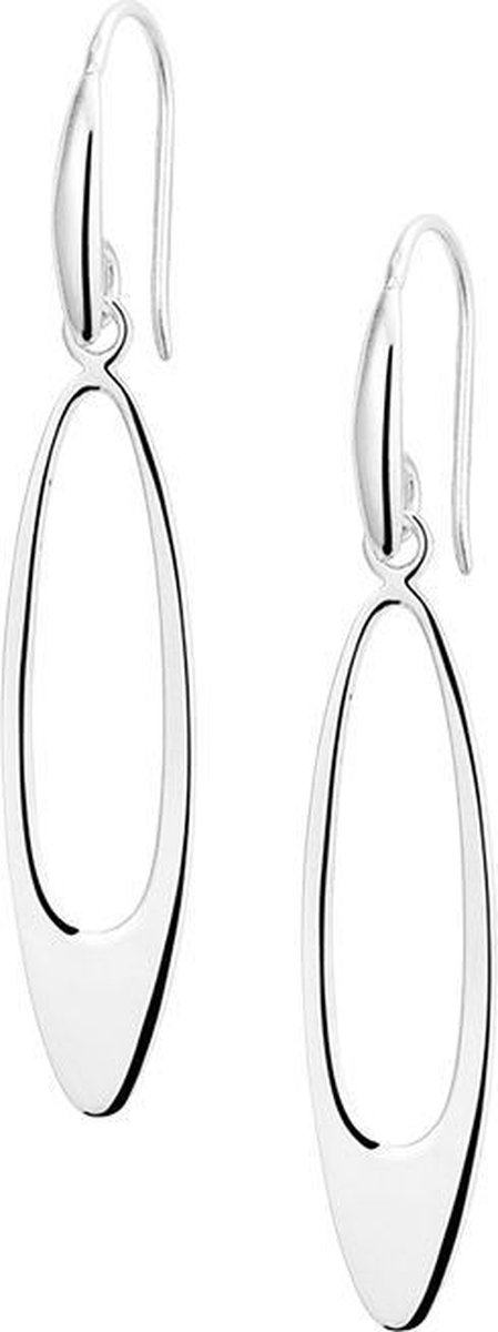 The Jewelry Collection Oorhangers - Zilver Gerhodineerd