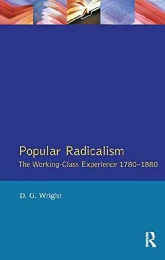 Studies In Modern History- Popular Radicalism - cover
