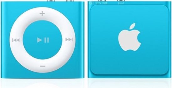 Kinematica bescherming Overname Apple iPod shuffle - MP3-speler - 2GB - Blauw | bol.com