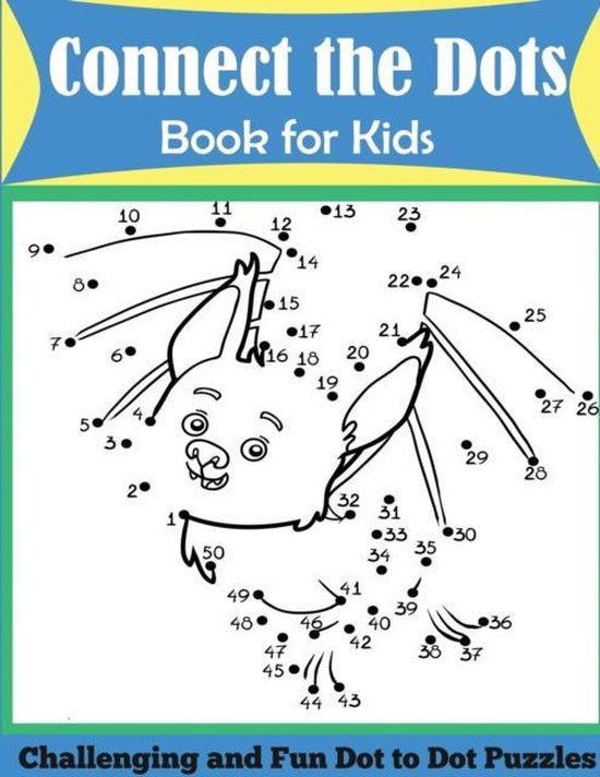Connect the Dots Book for Kids - cover