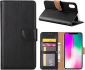 Xssive Hoesje Voor Apple iPhone X - Book Case - Zwart