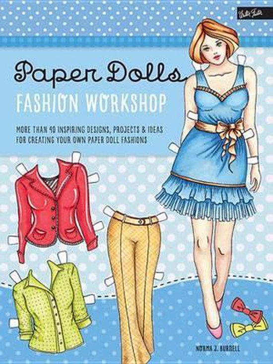 Paper Dolls Fashion Norma J. Burnell 9781633221659 Boeken