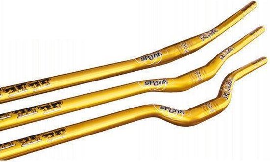 Spank Royala Stick mtb stuur 760 mm geel Rise 20 mm bol.com