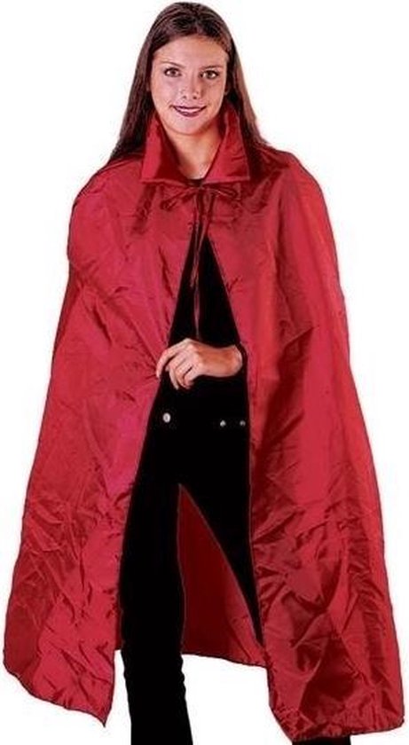 Kameel kleuring behang Halloween - Rode Venetiaanse cape voor volwassenen - satijnen capes  verkleedkostuum | bol.com