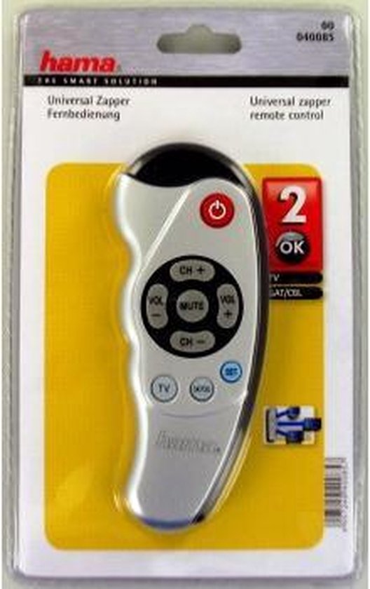 Hama Universal Zapper Remote Control 2In1 | bol.com