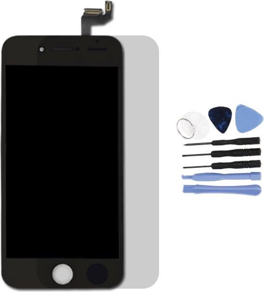 Voor Apple iPhone 6S 4.7" - AAA+ LCD scherm Zwart + Tools & Screenguard