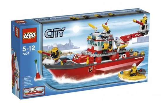 Le bateau des pompiers LEGO City - 7207 | bol.com
