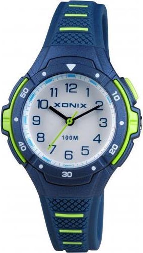Xonix kinder horloge met verlichting AAC-006 Blauw/Groen waterdicht |  bol.com