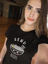 Send noods Shirt | Carnaval | Thema | Trendy | Uniek | Grappig | Stijl | Humor | Unisex | Otaku | Japanese | Weeb | Anime | Maat XL