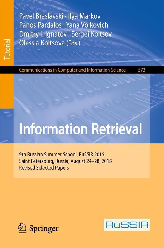 Computer Science (R0) - Information Retrieval - cover