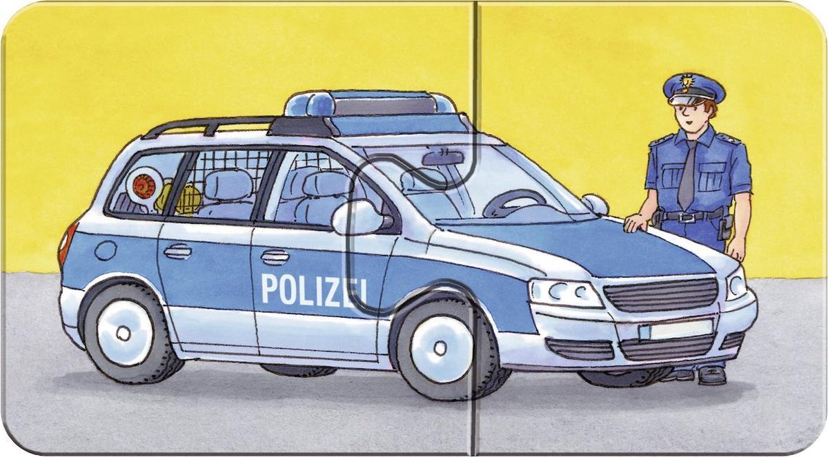 Ravensburger Speciale voertuigen- My First puzzles -9x2 stukjes - kinderpuzzel — afbeelding 7