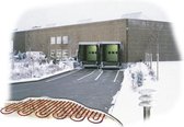 Vloerverwarming, Oprit verwarming, verwarmingsmat HTL 100W/m2-50cm-250W-500cm