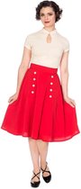 Dancing Days Rok -S- CUTE AS A BUTTON Rood