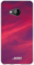 HTC U Play Hoesje Transparant TPU Case - Red Skyline #ffffff