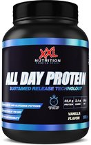XXL Nutrition - All Day Protein - Eiwitpoeder, Proteïne poeder, Eiwitshake, Proteïne Shake, Whey Protein - Perzik Mango - 1000 Gram