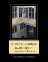 Interior of Courtyard: Hammershoi Cross Stitch Pattern