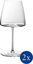 Villeroy & Boch Manufacture Rock blanc rode wijnglas set van 4 Villeroy & Boch Manufacture Rock blanc rode wijnglas set van 4