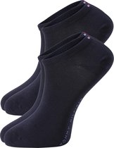 Tommy Hilfiger Sneaker Socks (2-pack) - heren enkelsokken katoen - dark navy - Maat: 47-49