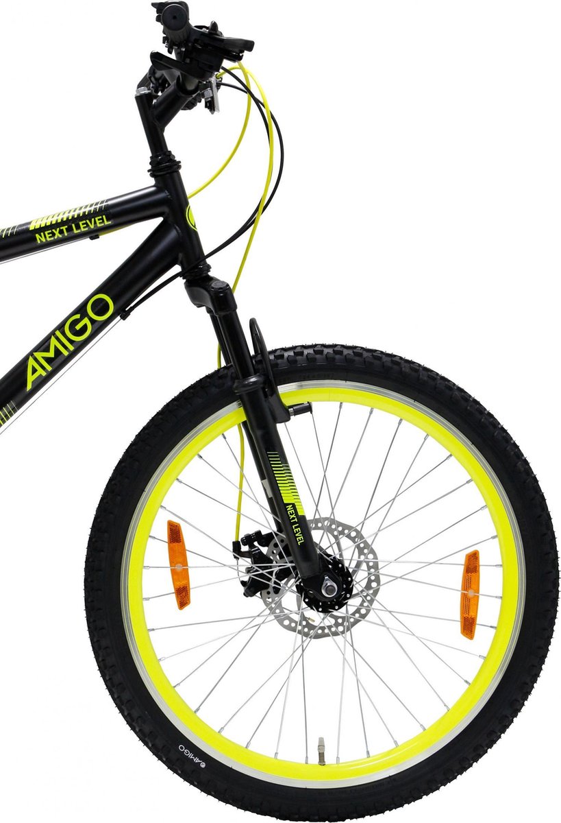 Amigo Next Level 26 Inch Amigo Next Level - Mountainbike 24 inch - Voor jongens en meisjes - Met 21... | bol.com