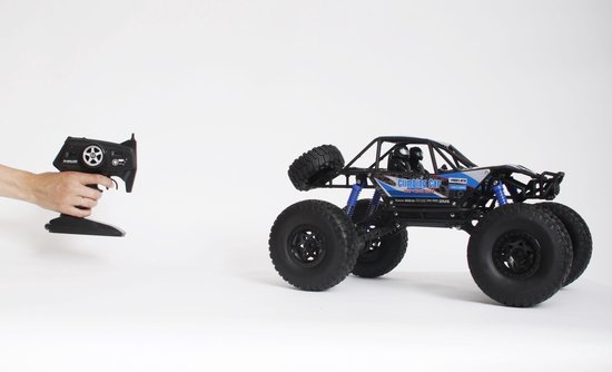 Bestuurbare Auto Climbing Edition Blauw - Bestuurbare auto buiten - RC monster truck climbing car - Wannahave