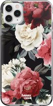 HappyCase iPhone 11 Pro Max Hoesje Flexibel TPU Rozen Print