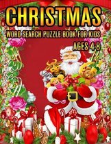 Christmas Word Search Puzzle Book For Kids Ages 4-8
