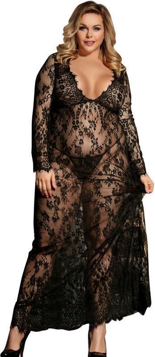 SUBBLIME QUEEN PLUS SIZE | Subblime Queen Plus Long Sleeve Long Dress