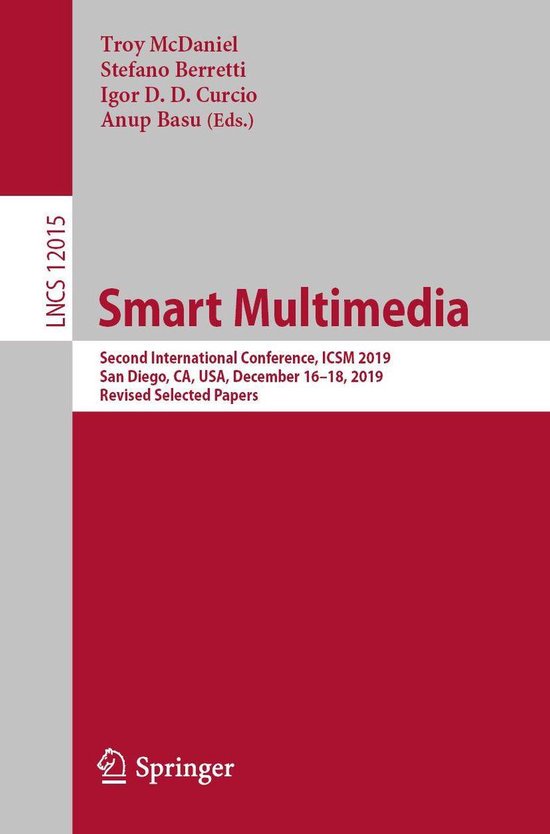 Lecture Notes in Computer Science 12015 Smart Multimedia (ebook