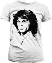 The Doors Dames Tshirt -XL- Jim Morrison - Portrait Wit