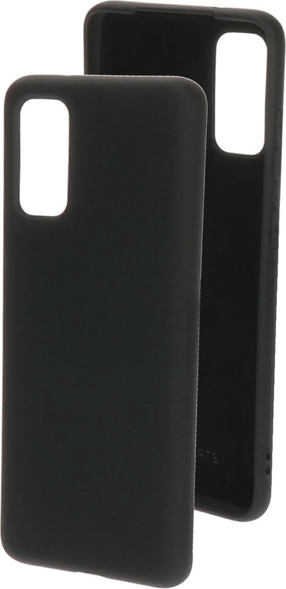 Mobiparts hoesje geschikt voor de Samsung Galaxy S20 - Siliconen - Zwart