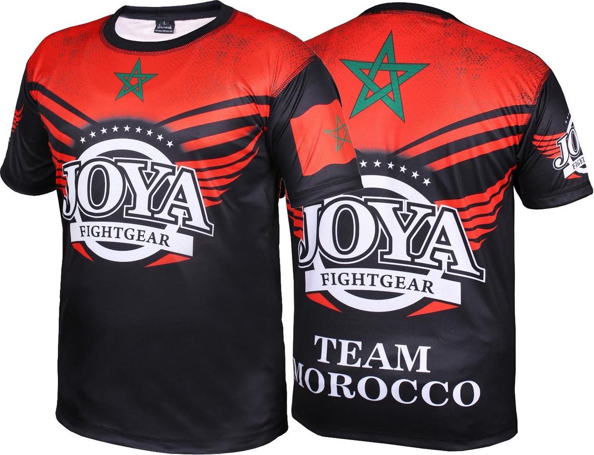 Joya T - Shirt - Marokko - Zwart - XXL