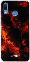 Honor Play Hoesje Transparant TPU Case - Hot Hot Hot #ffffff