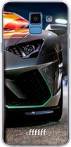 Samsung Galaxy J6 (2018) Hoesje Transparant TPU Case - Lamborghini #ffffff