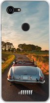 Google Pixel 3 XL Hoesje Transparant TPU Case - Oldtimer Mercedes #ffffff