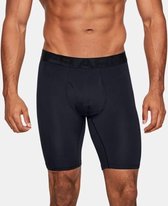 UA Mesh 9inch Boxers 2 Pack - black Size : SM