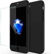 360 graden case geschikt voor Apple iPhone SE 2020 + Glazen screen protector