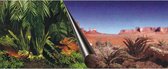 Auqa Della Poster achterwand jungle & dessert 120x50cm