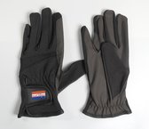 MaChique paardrijhandschoenen bruin met kunstlederen binnenzijde maat XXL HT5132