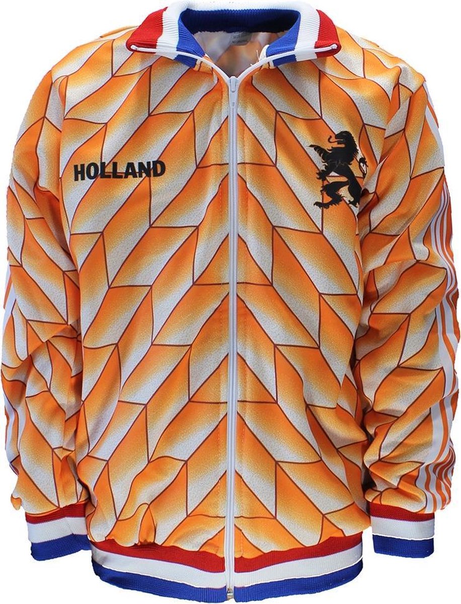 Nederlands Elftal EK '88 Replica Voetbal Vest Trainingjas Oranje | bol.com