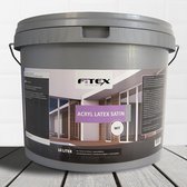 Fitex Acryl Latex Satin 5 liter donkere kleur