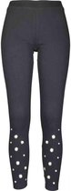 Urban Classics Legging -S- Eyelet Zwart