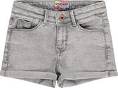 Vingino Essentials Kinder Meisjes High Waist Short Jeans - Maat 158