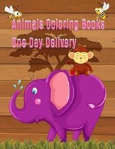 Animals Coloring Books One Day Delivery: Coloring & Activity Book, Preschool Coloring Book, kids relax design for students