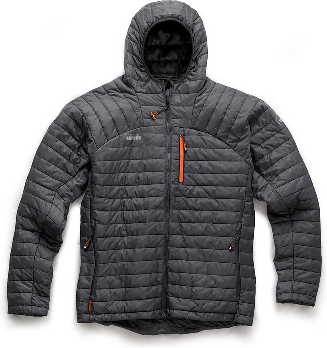 Scruffs Thermo Hooded Jacket-Army Green-S