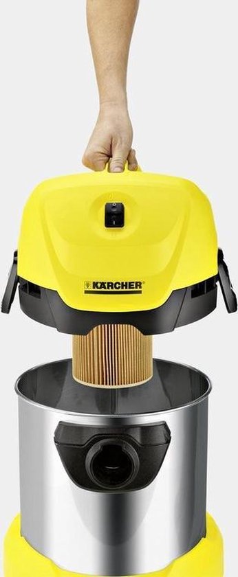 WD 3 Premium Alleszuiger - Blaasfunctie - RVS reservoir - 17 liter - Extra zuigmond