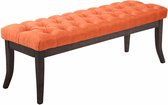 Clp Ramses Bank - Stof - Oranje - 120 x 40 x 45 cm